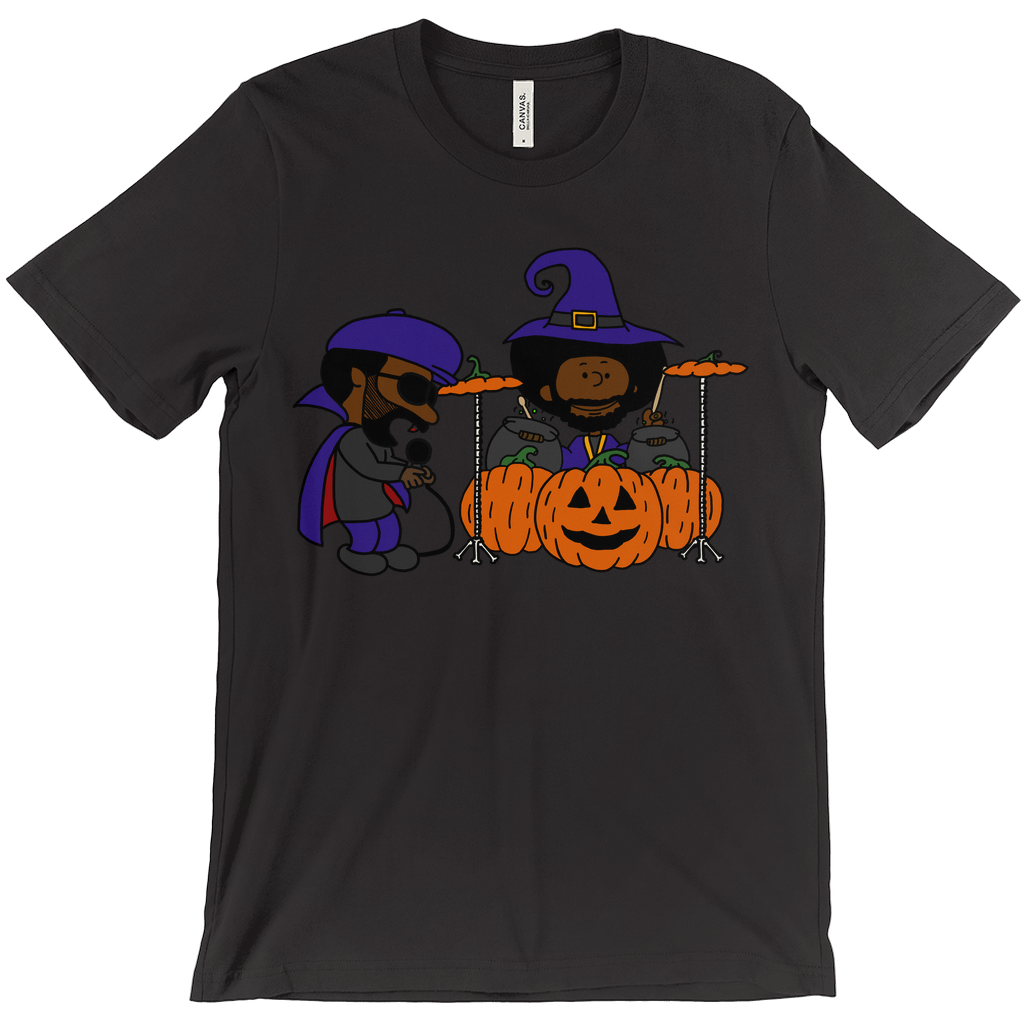 Black Thought and Questlove as Vampire and Wizard Halloween T-Shirt