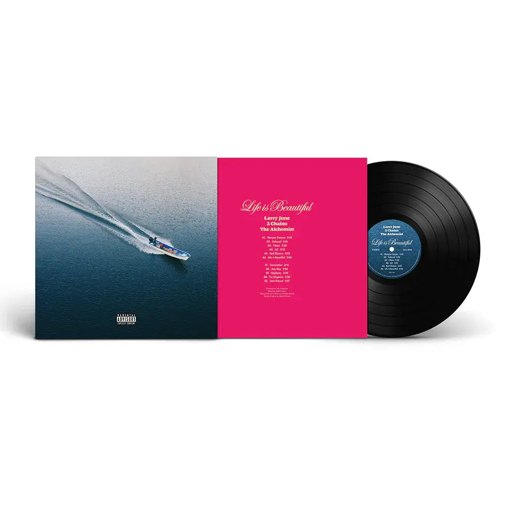 Larry June 'Life is Beautiful' LP Vinyl