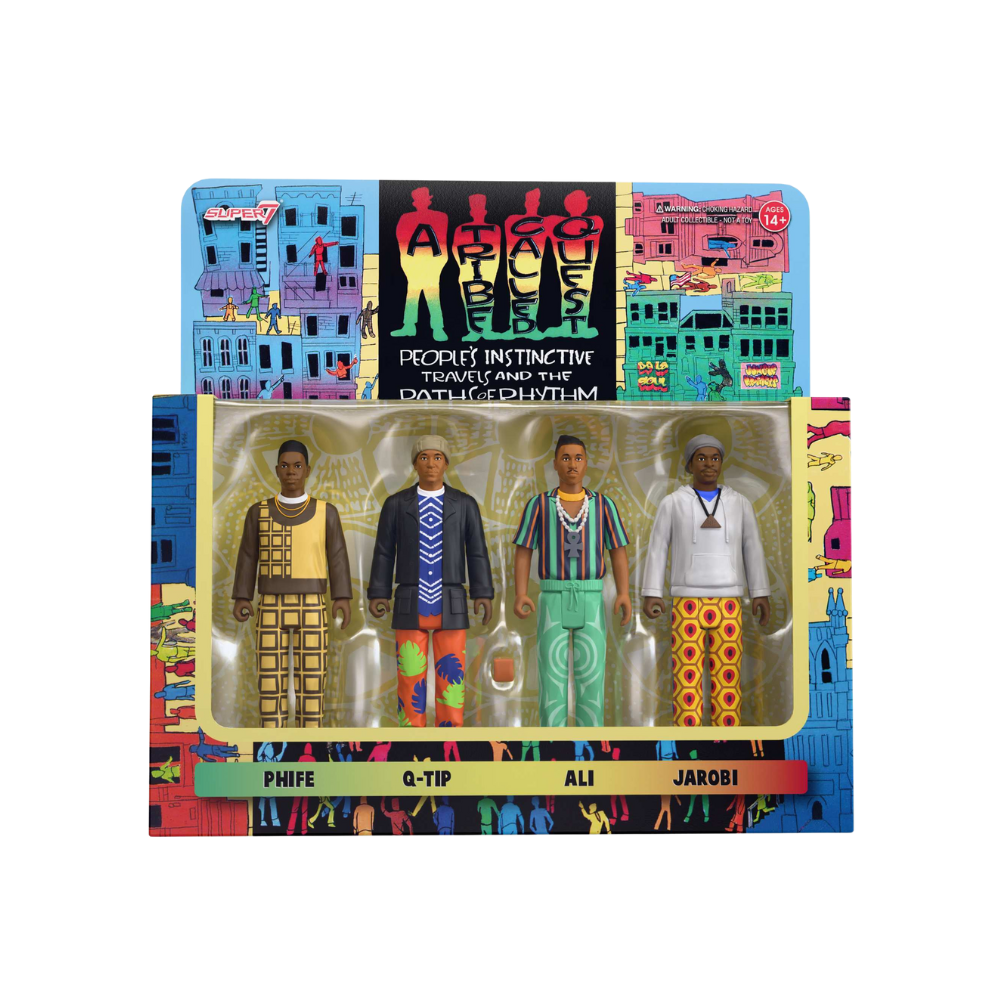 A Tribe Called Quest Super7 フィギュア Super7 ReAction Figures Wv2 - A Tribe Called Quest (People's