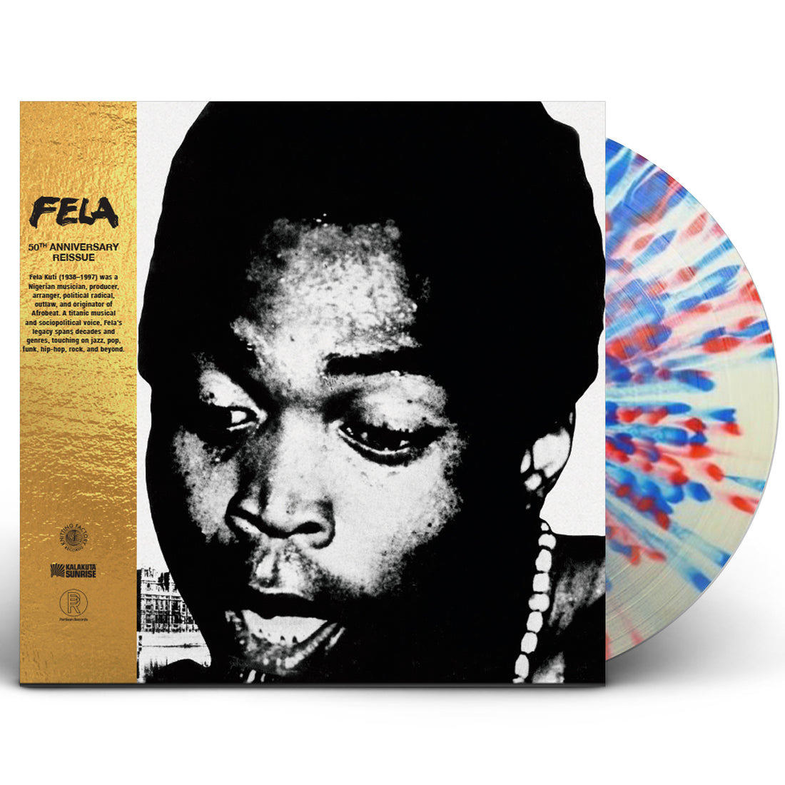 Fela Kuti "London Scene" 50th Anniversary Edition Splatter Vinyl LP
