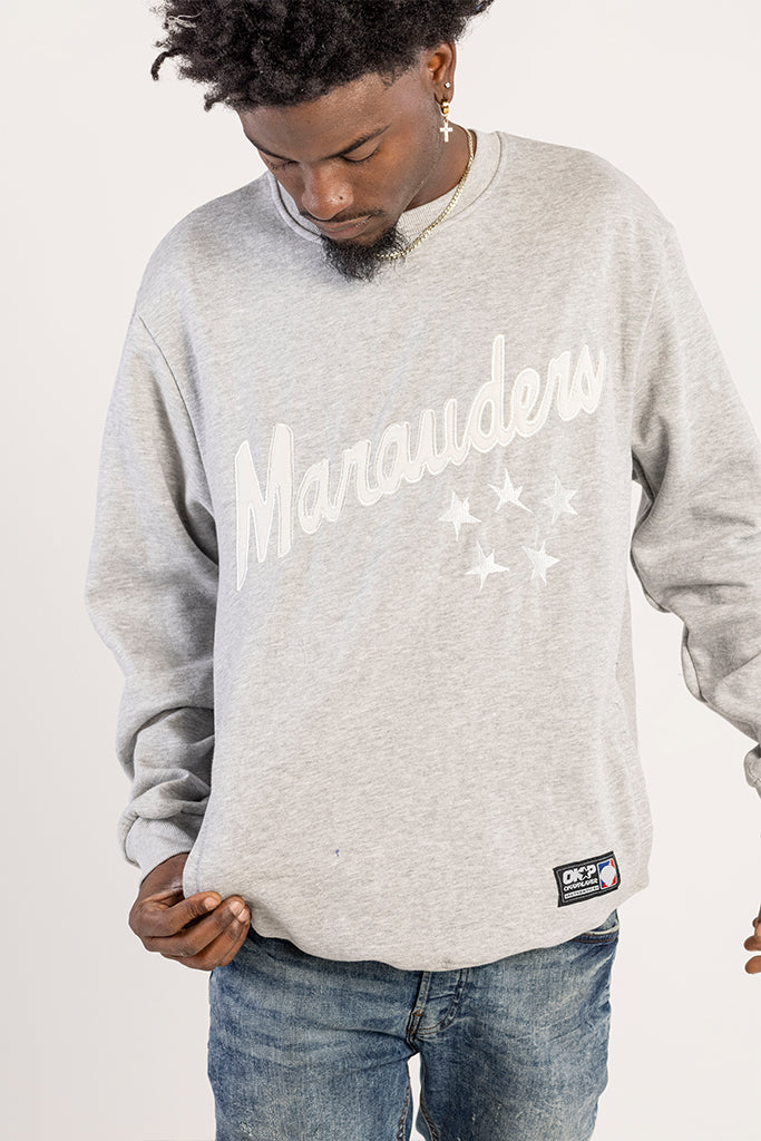Marauders Crewneck Heather Grey Sweatshirt