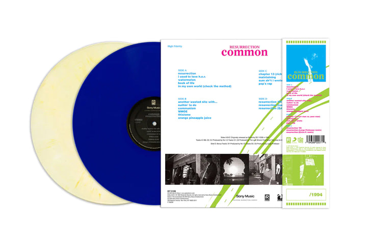 Common "Resurrection" 2xLP Opaque Blue Butter Cream Vinyl
