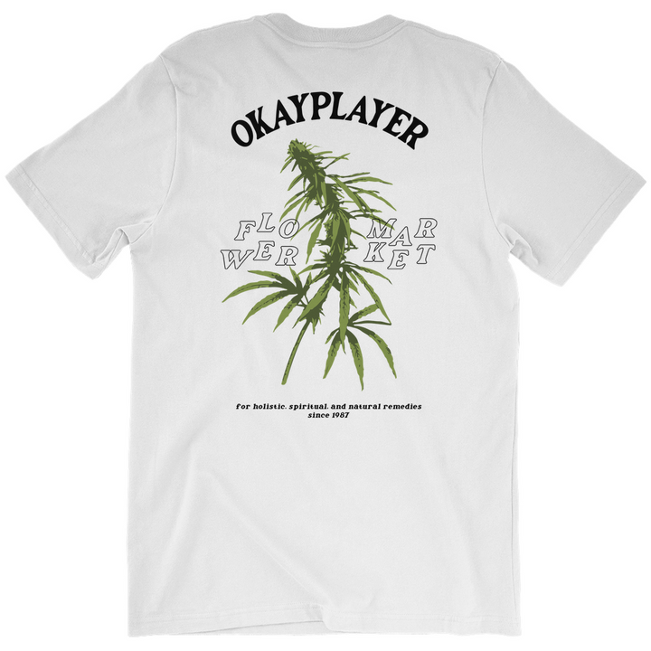 Okayplayer Flower Market White T-Shirt