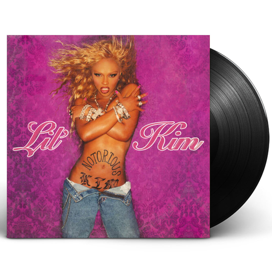 Lil Kim "Notorious K.I.M." 2xLP Pink & Black Mixed Vinyl