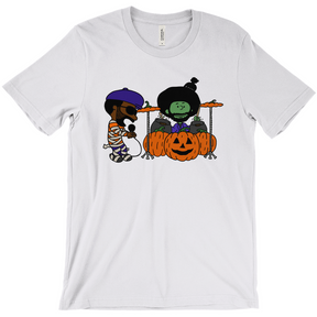 Black Thought and Questlove as Mummy and Frankenstein Halloween T-Shirt