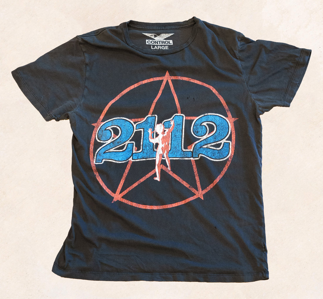 Rush 2112 Tour 1976 T-Shirt | Rare Finds
