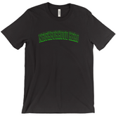 Neighborhood Hero Neon Green Print T-Shirt