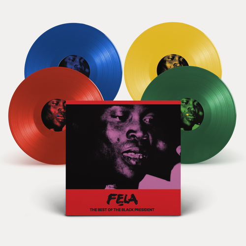 Fela Kuti "Best of the Black President" 4xLP Vinyl Set