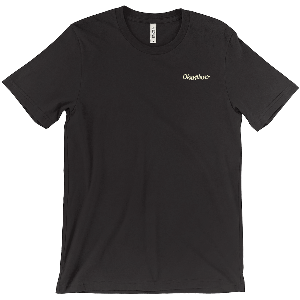 Okayplayer True Notes Black T-Shirt – Okayplayer Shop Okayplayer True Notes Black T-Shirt – Okayplayer Shop