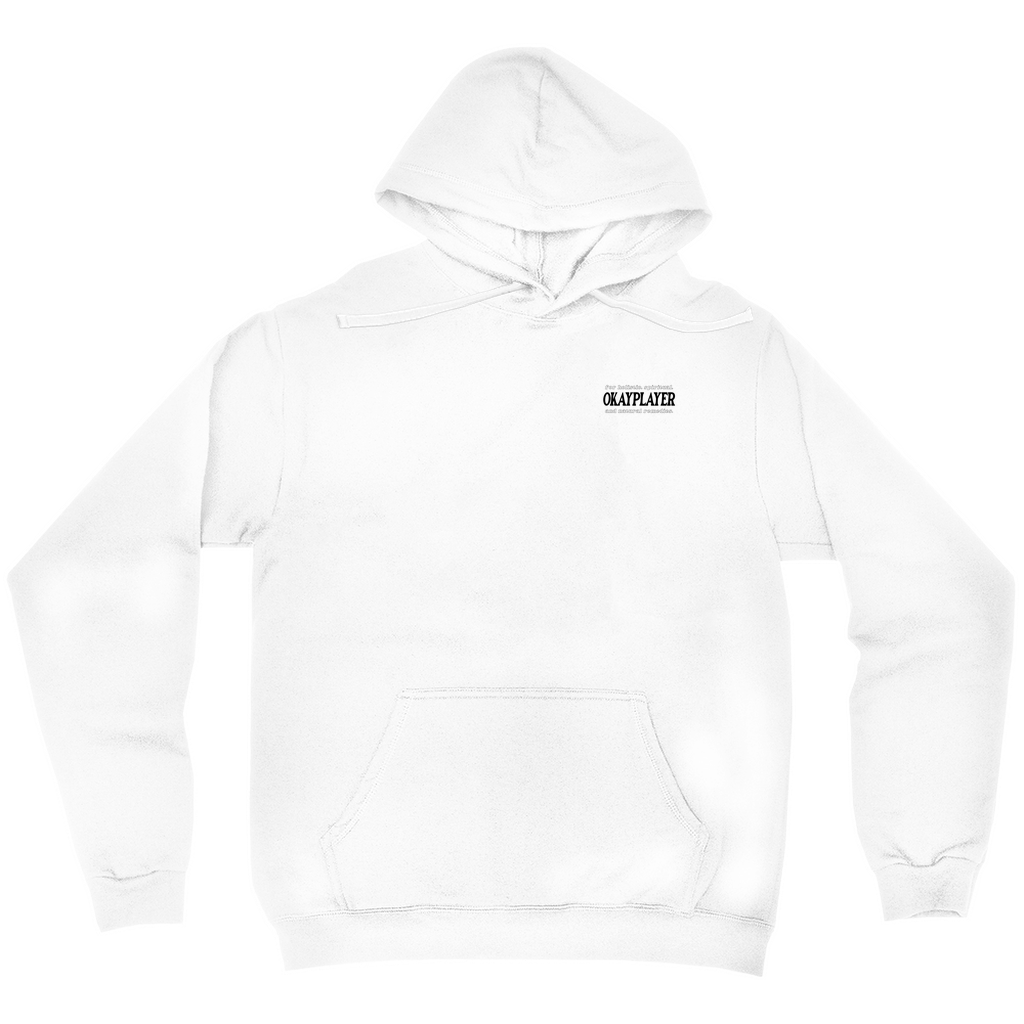 Okayplayer Flower Market White Hooded Sweatshirt