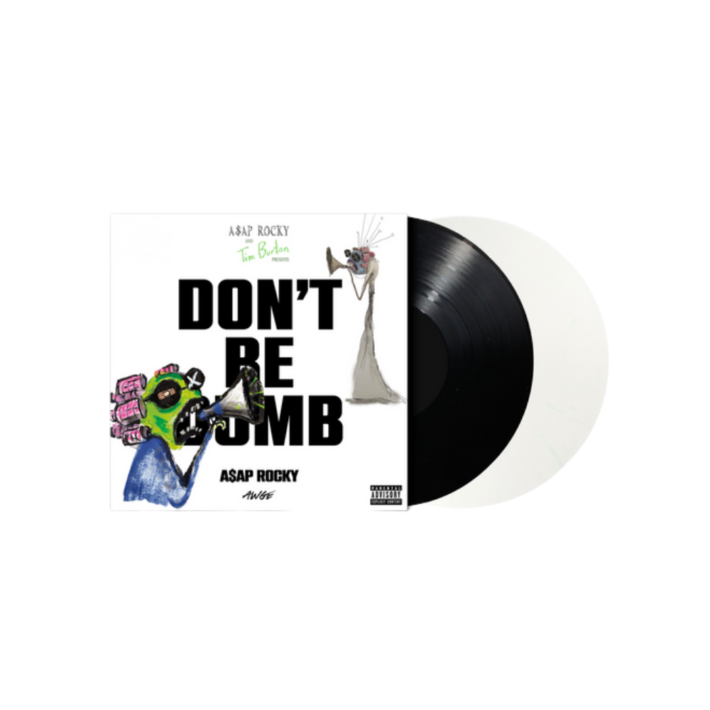 A$AP ROCKY "Don't Be Dumb" (Black & White) 2xLP Vinyl