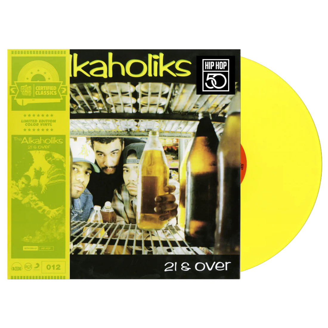 The Alkoholiks "21 & Over" Yellow Vinyl LP