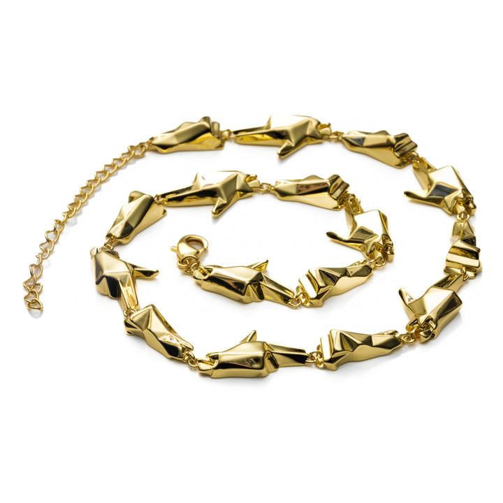 ‘Stay Gold’ 18K Pistol x Fist Bracelet