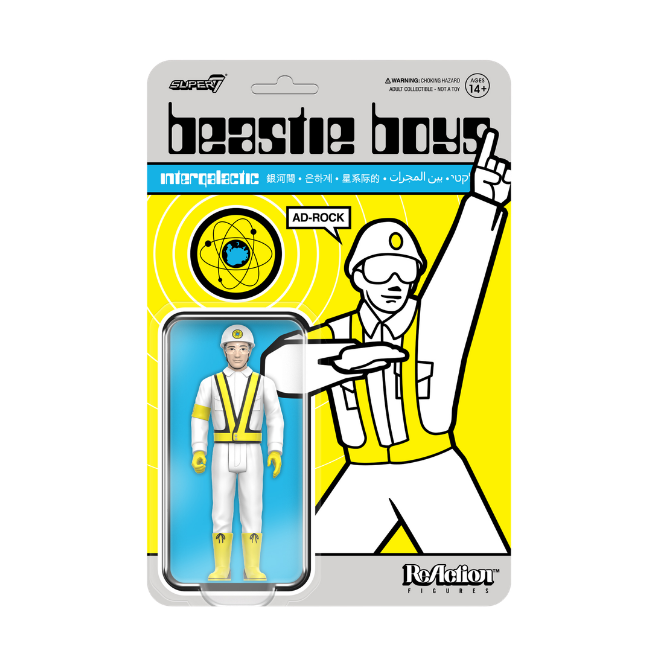 Beastie Boys ReAction Figures Wave 04 - Ad-Rock (Intergalactic Crossing Guard)