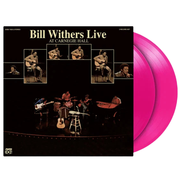 Bill Withers "Live At Carnegie Hall" Magenta 180g [Import] 2xLP Vinyl