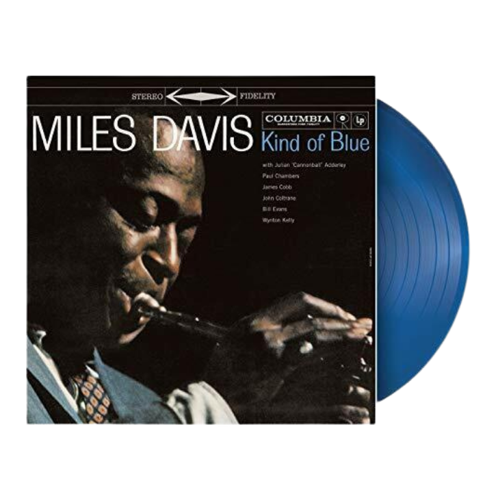 Miles Davis "Kind Of Blue" (Blue Marbled) LP Vinyl