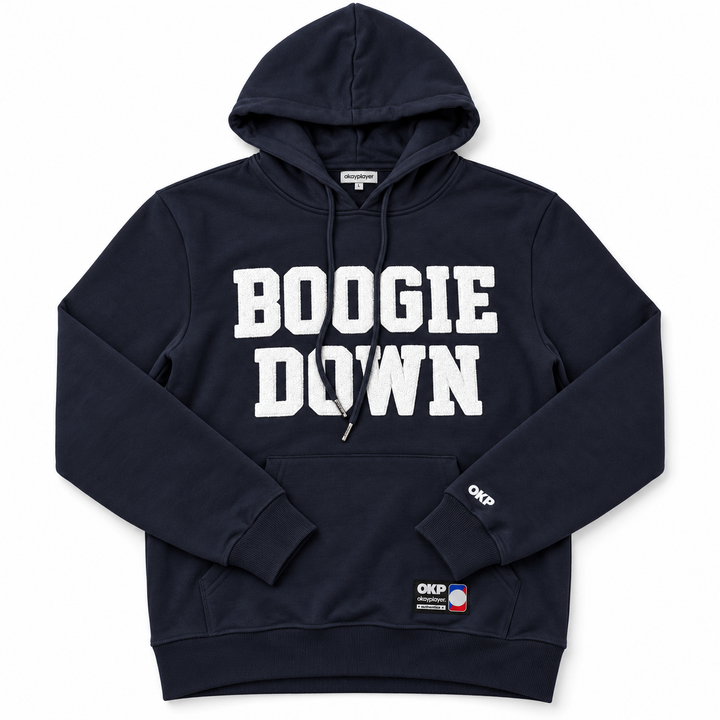 Boogie Down Collegiate Chenille Hooded Sweatshirt
