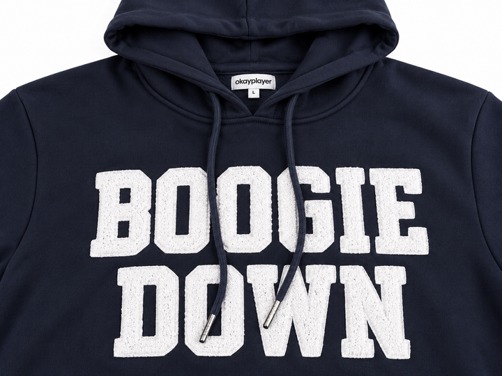 Boogie Down Collegiate Chenille Hooded Sweatshirt