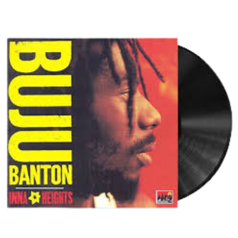 Buju Banton "Inna Heights " LP Vinyl