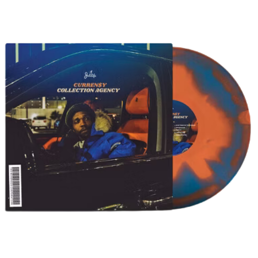 Curren$y "Collection Agency" (Blue/Orange) LP Vinyl