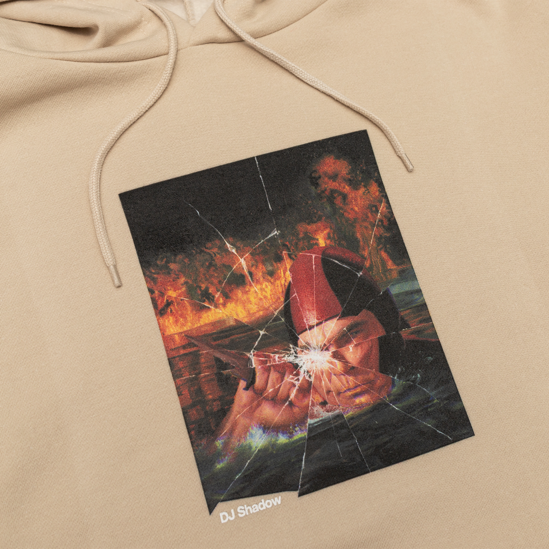 DJ Shadow - Action Adventure Cracked Glass Hoodie