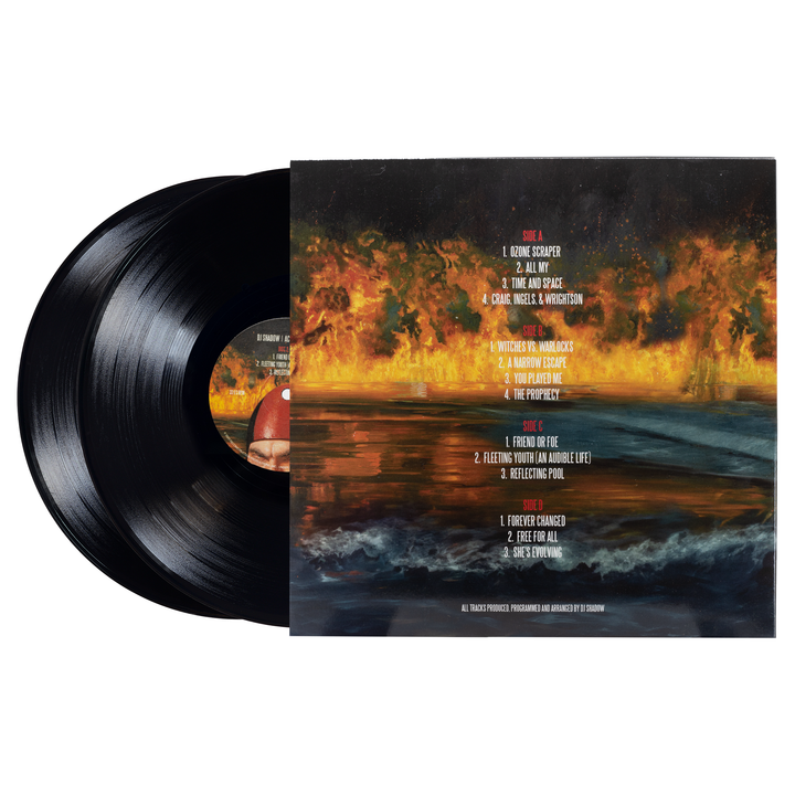 DJ Shadow - Action Adventure  Black Vinyl