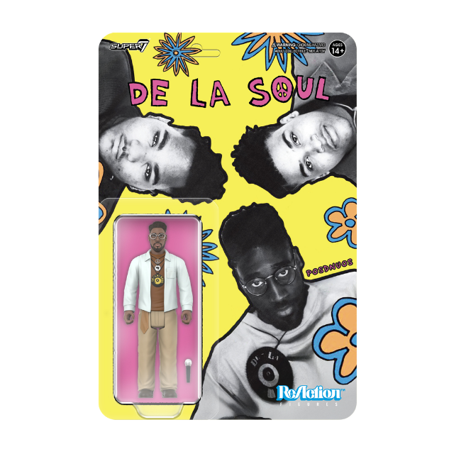 De La Soul ReAction Figures Wave 01 - Kelvin "Posdnuos" Mercer (Me, Myself & I)