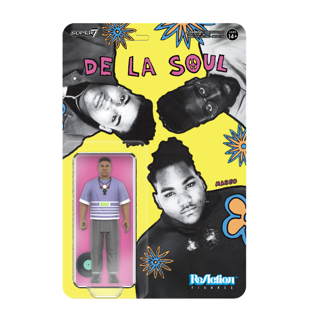De La Soul ReAction Figures Wave 01 - Vincent "Maseo" Mason (Me, Myself & I)