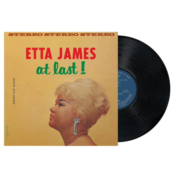 Etta James "At Last" Chess 75 Series LP Vinyl