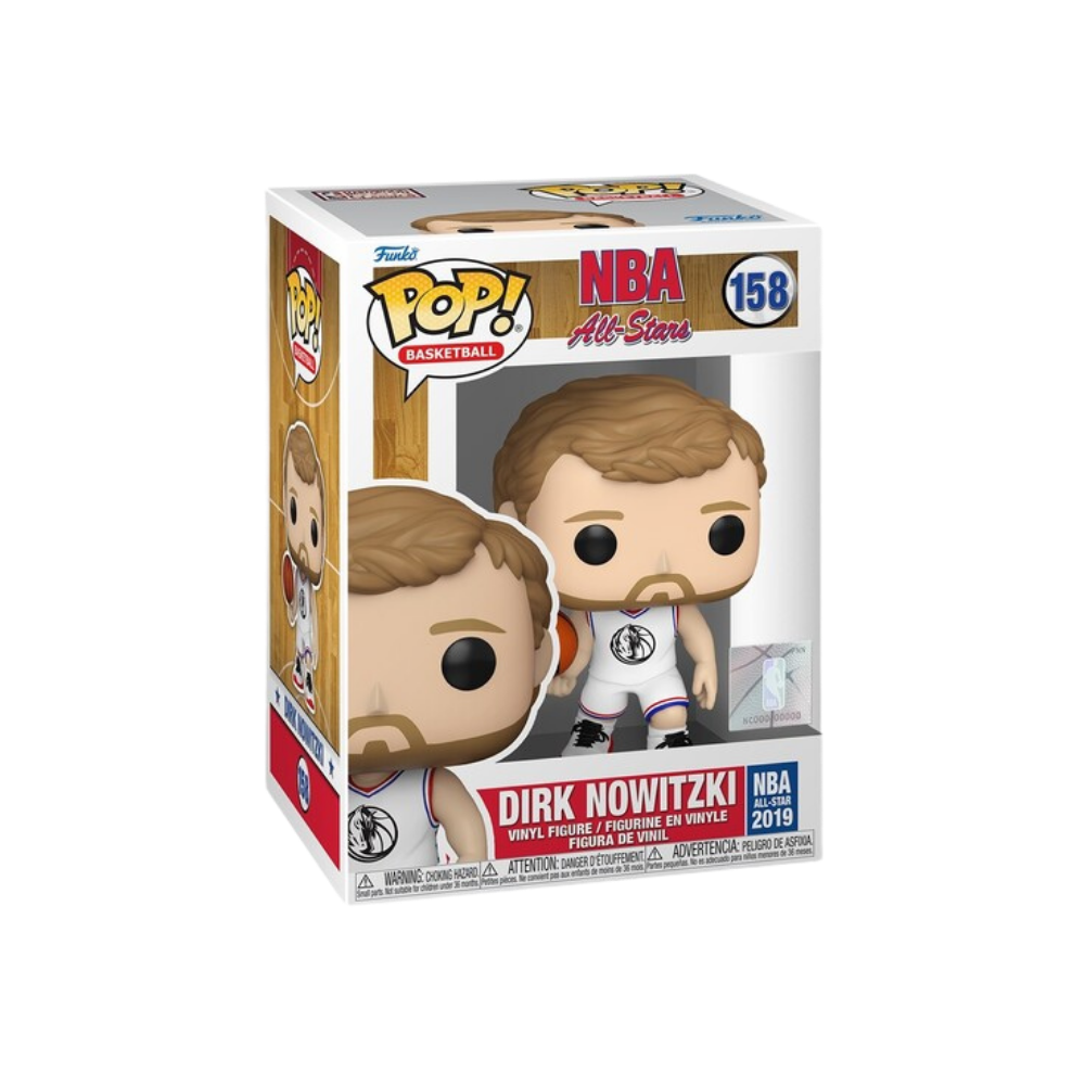 Funko POP! NBA: Mavericks - Dirk Nowitzki (2019) Packaging