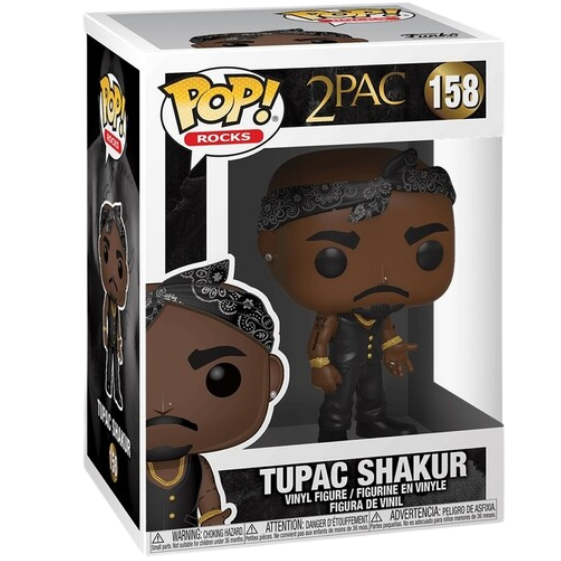 Funko POP! Rocks: Tupac with Vest & Bandana