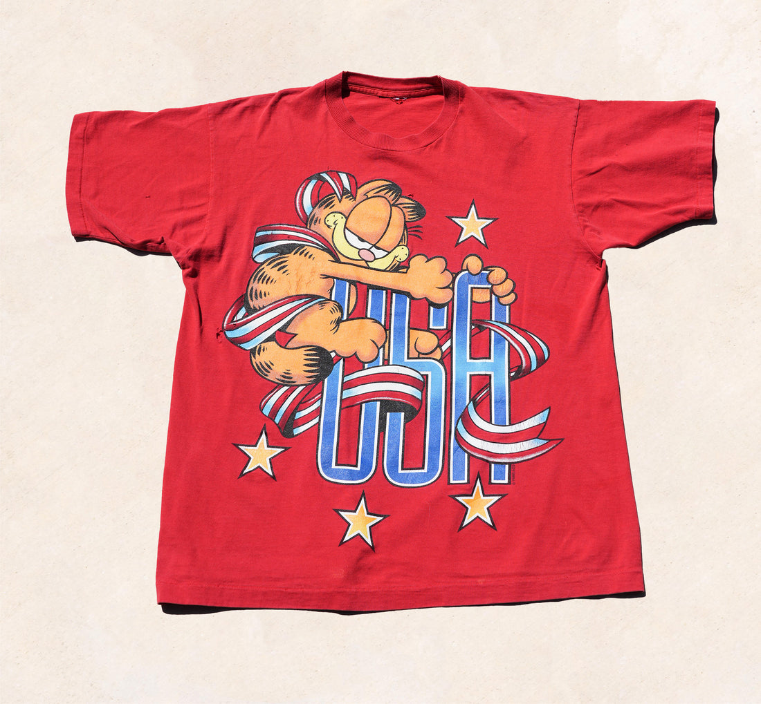 Garfield USA Olympic T-Shirt | Rare Finds