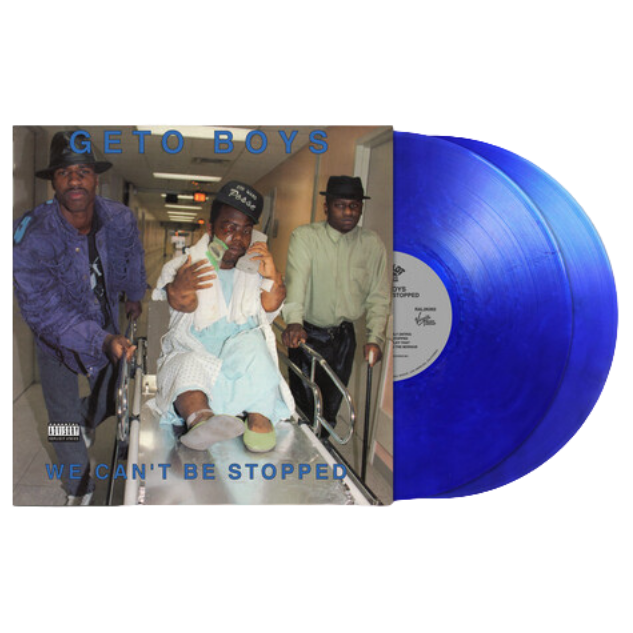 Geto Boys "We Can't Be Stopped" (35th Anniversary) Indie Exclusive Metallic Blue 2xLP Vinyl