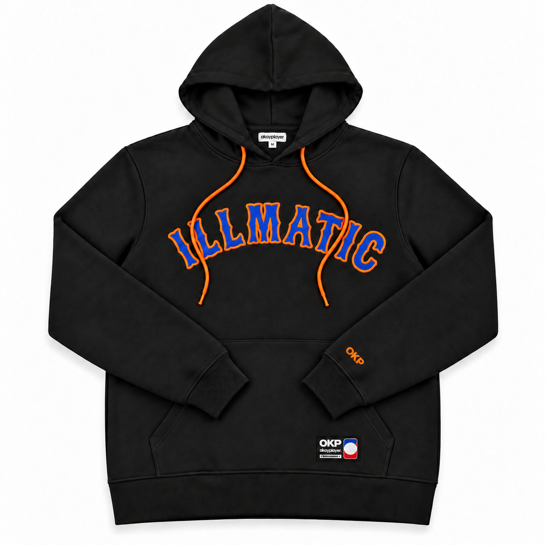 Illmatic Hooded Black Sweatshirt