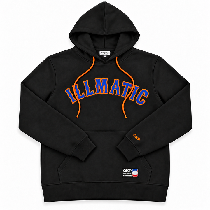 Illmatic Hooded Black Sweatshirt