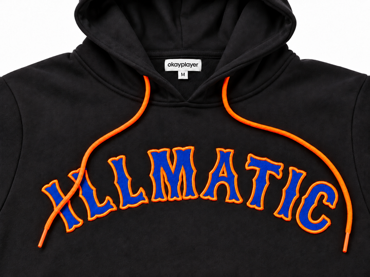 Illmatic Hooded Black Sweatshirt