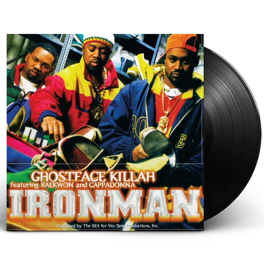 Ghostface Killah featuring Raekwon and Cappadonna "Ironman" 2xLP Vinyl