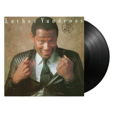 Luther Vandross "Never Too Much" LP Vinyl