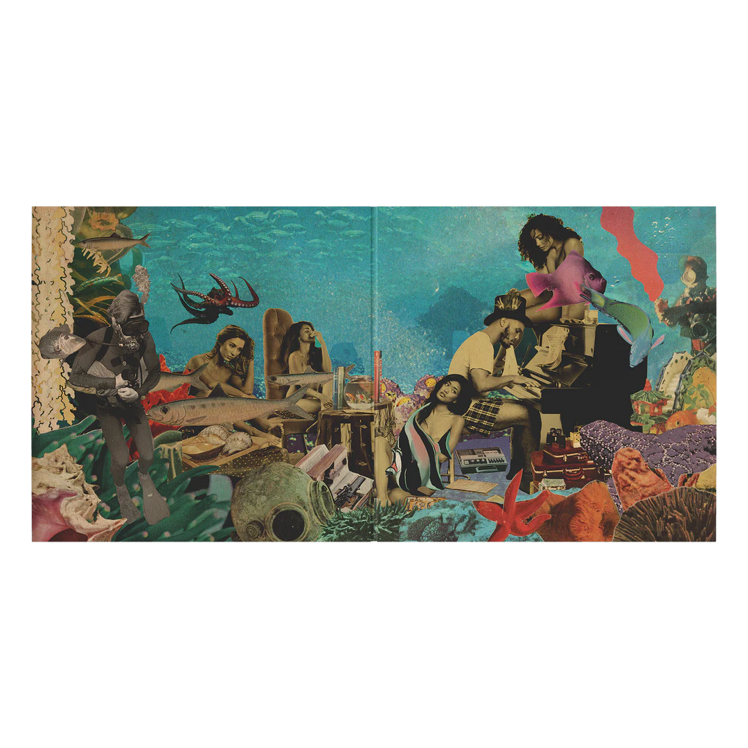 Anderson Paak "Malibu" 10 Year Anniversary (Water & Sand Filled) 2xLP Vinyl