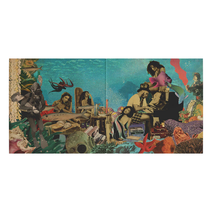 Anderson Paak "Malibu" 10 Year Anniversary (Water & Sand Filled) 2xLP Vinyl