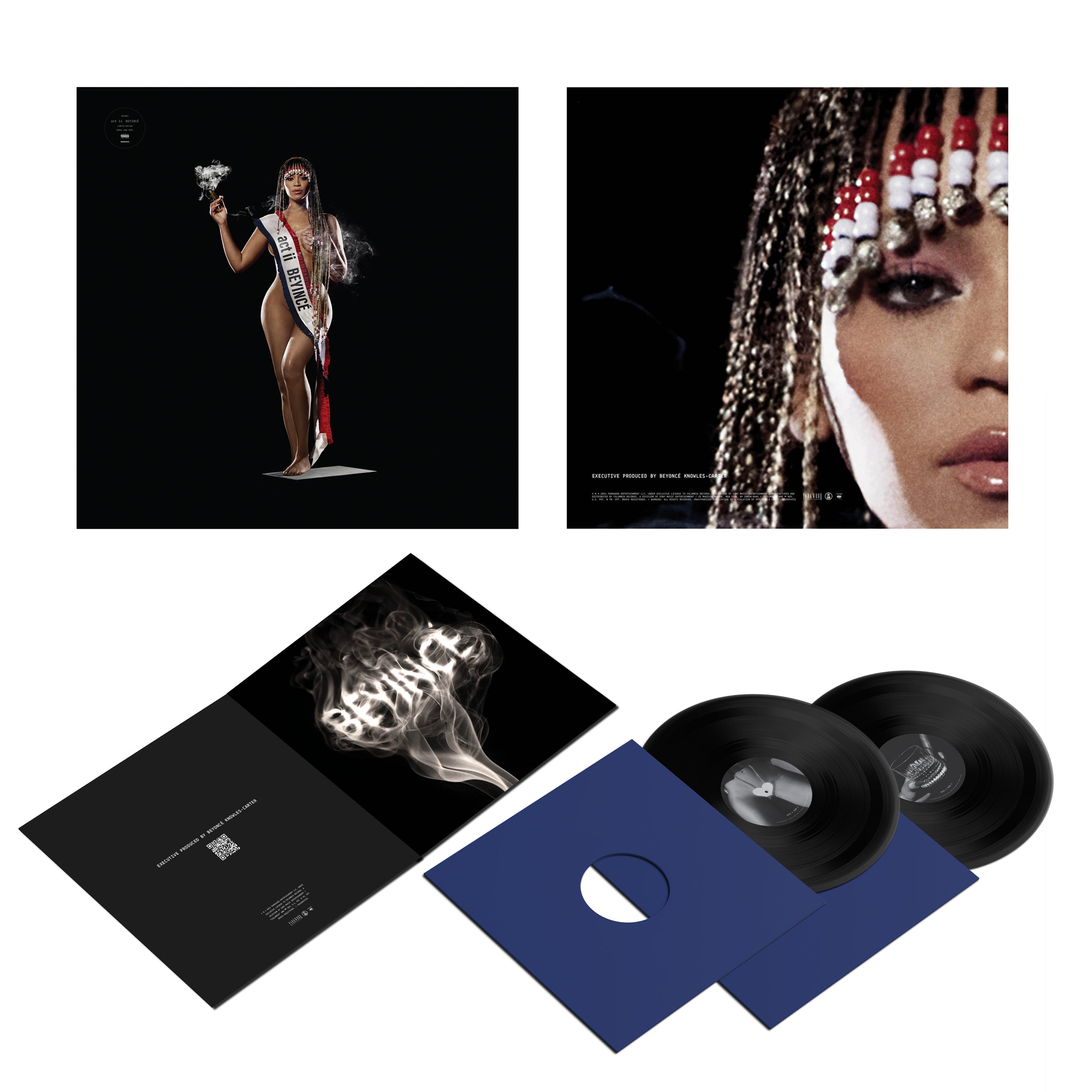 レア beyonce Cowboy Carter ブルー カラー レコード Cowboy Carter Official Vinyl - Beyonce (#196588949210
