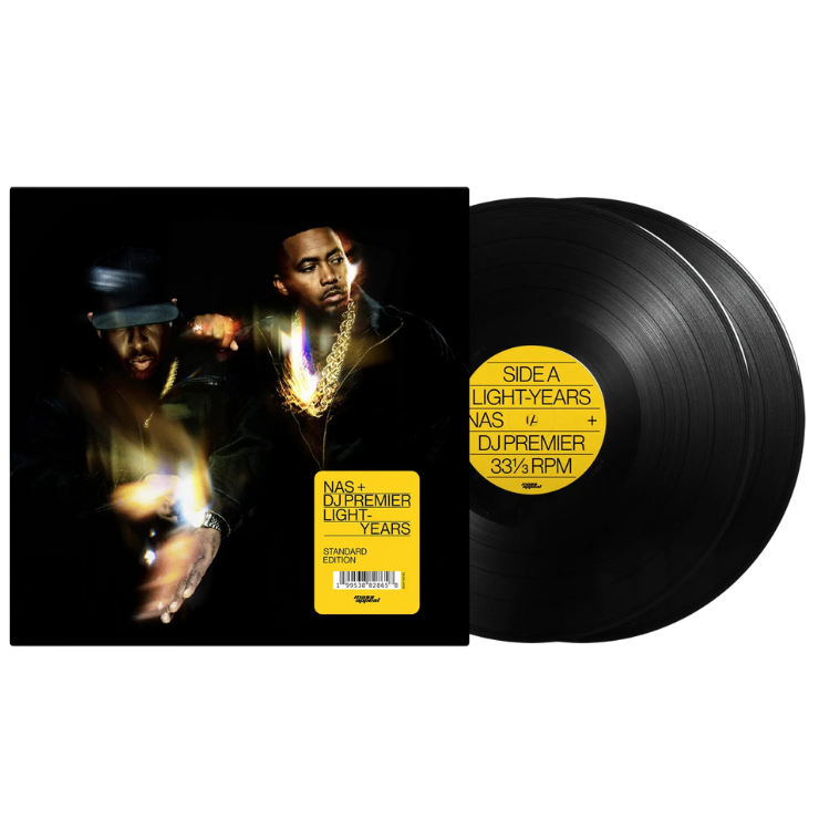 Nas DJ Premier Light Years サイン入り Nas & DJ Premier - Light-Years - 2xLP Vinyl - Limited Edition