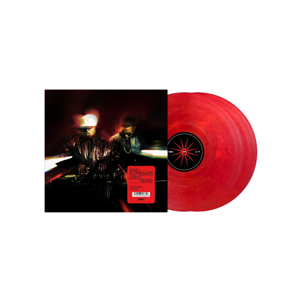 Nas & DJ Premier "Light-Years" (Red Sunset) 2xLP Vinyl