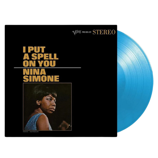 Nina Simone "I Put A Spell On You" Blue LP Vinyl