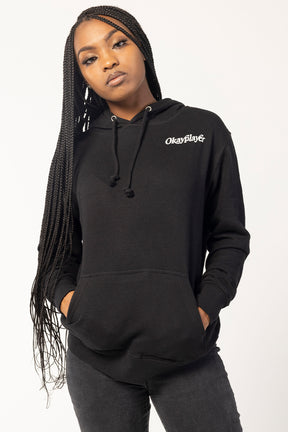 Okayplayer True Notes Black Hooded Sweatshirt