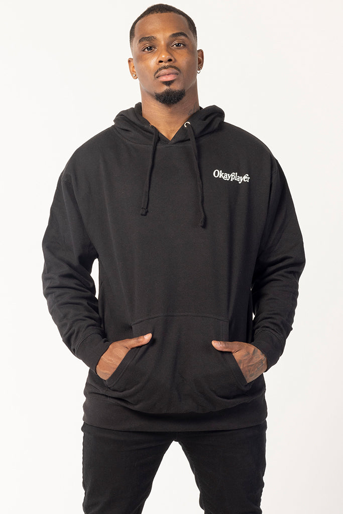 Okayplayer True Notes Black Hooded Sweatshirt