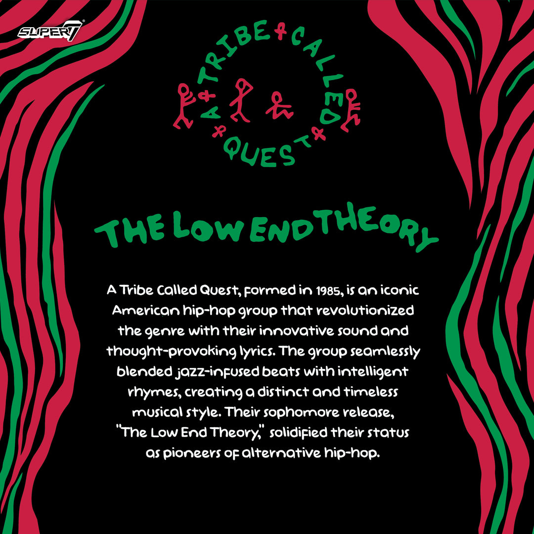 A TRIBE CALLED QUEST ReAction Figures Wave 02 - The Low End Theory (3-Pack)