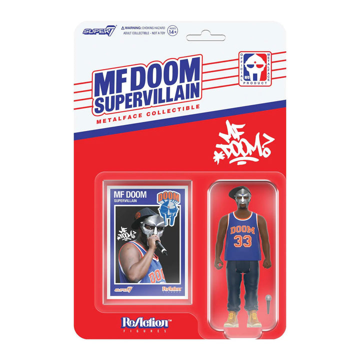 Super7 ReAction Figures Wv3 - MF DOOM (NYC)
