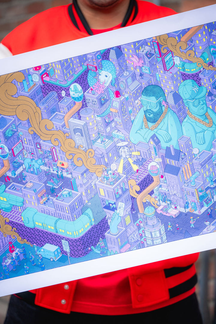 RTJ2 10TH ANNIVERSARY "JEWEL HUNTER" POSTER