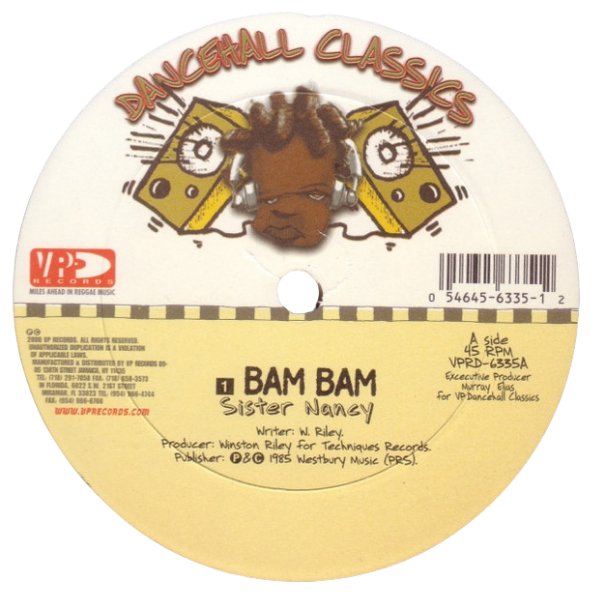 Sister Nancy "Bam Bam" 12" Single